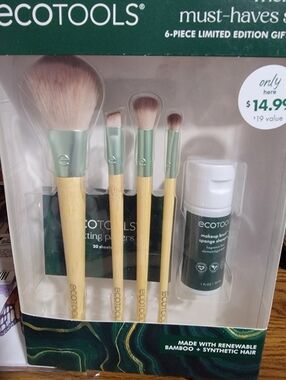 New In Package' Ecotools Merry Must-Haves-makup Set